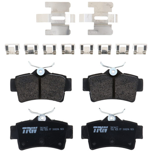 TRW Pro TRC0627 Disc Brake Pad Set For Ford Mustang 1994-2004, Rear