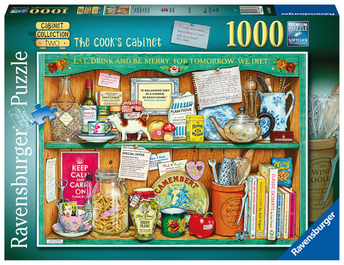 Ravensburger The Cook's Cabinet 1000 Piece Jigsaw Puzzles for Adults & Kids Age 12 Years Up Ravensburger The Cook's Cabinet 1000 Piece Jigsaw Puzzles for Adults & Kids Age 12 Years Up