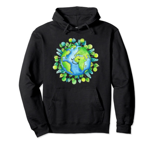 Happy Earth Day Everyday Protect Planet Earth, Nature & Life Pullover Hoodie