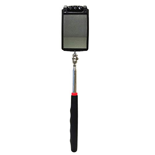 Telescopic Inspection Mirror ?Telescopic lamp Inspection Mirror, 360 Rotating lamp Inspection Mirror, Mechanics Mirror, Inspection Mirror, car Inspection Mirror