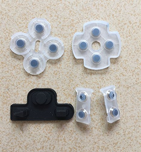 Replacement Set Conductive Rubber Adhesive Button D Pad Kit for Playstation 3 PS3 Console Repair Parts