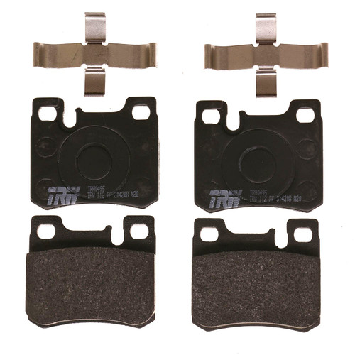 TRW Pro TRH0495 Disc Brake Pad Set For Mercedes-Benz C280 1996-2000, Rear, And Other Applications