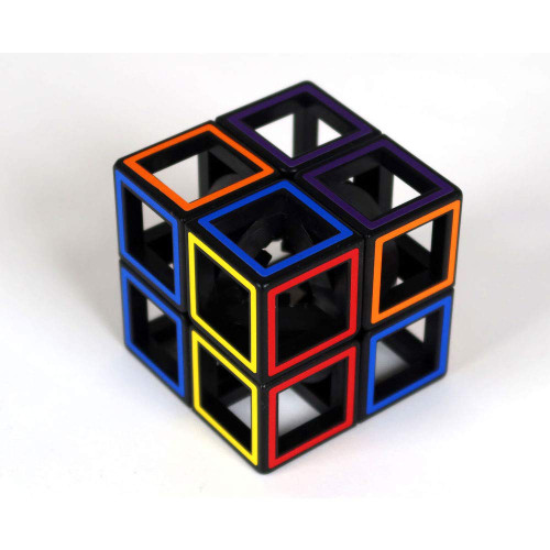 Meffert's M5095 Hollow 2x2 Cube Puzzle, Multi-Colour