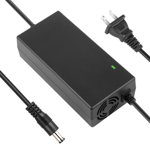 YUWYP Electric Scooter Charger 58.8V 2A Power Adapter Electric Bike Battery Charger, Electric Bike Lithium Battery Charger with DC Port Connector