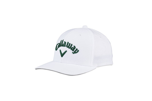 Callaway Golf 2023 Performance Pro Hat (White/Green)