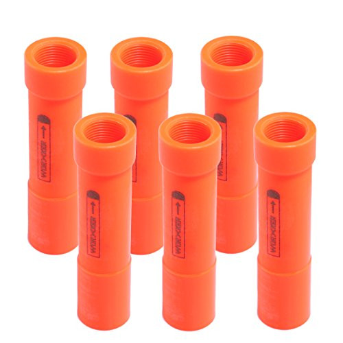 PeleusTech® Dart Barrel, Worker 6PCS Modify Switch Barrel Accessories for Nerf N-Strike Elite Mega Series Blaster Cyclone Shock A9353
