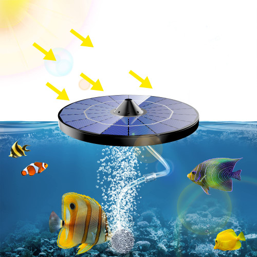 NFESOLAR Solar Aerator for Ponds Outdoor, Solar Air Pump with a Air Bubble Stone for Fish Ponds, Solar Pond Aerator for Fish Tank Stock Koi Pond Hydroponics Pool Aerator &No Noise NFESOLAR Solar Aerator for Ponds Outdoor, Solar Air Pump with a Air Bubble Stone for Fish Ponds, Solar Pond Aerator for Fish Tank Stock Koi Pond Hydroponics Pool Aerator &No Noise