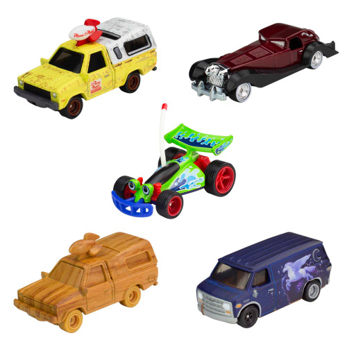 Hot Wheels Disney Cars Bundle, Set of 5 Premium Disney and Pixar 1:64 Scale Toy Cars in Collectible Disney 100 Box Hot Wheels Disney Cars Bundle, Set of 5 Premium Disney and Pixar 1:64 Scale Toy Cars in Collectible Disney 100 Box