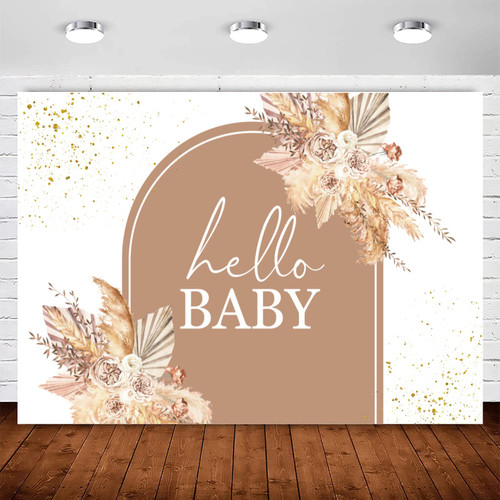 InMemory Boho Baby Shower Backdrop Pampas Grass Floral Rainbow Arch Hello Baby Shower Photography Background for Bohemian Girls Baby Shower Decoration Oh Baby Party Banner Photo Booth Backdrops 10x7ft InMemory Boho Baby Shower Backdrop Pampas Grass Floral Rainbow Arch Hello Baby Shower Photography Background for Bohemian Girls Baby Shower Decoration Oh Baby Party Banner Photo Booth Backdrops 10x7ft