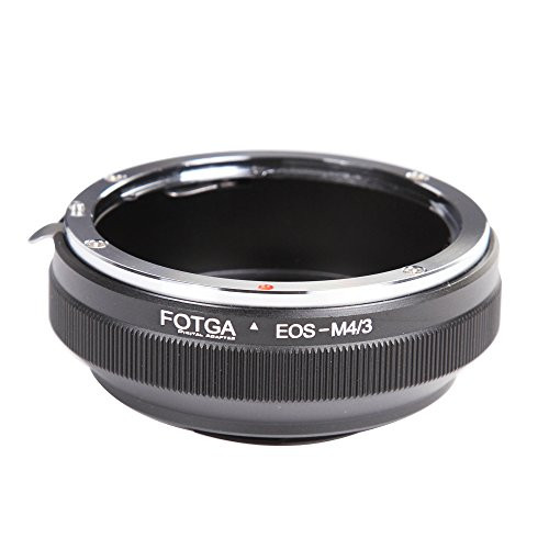 FocusFoto FOTGA Adapter Ring for Canon EOS EF EF-S Lens to Olympus PEN and Panasonic Lumix Micro Four Thirds (MFT, M4/3) Mount Mirrorless Camera Body