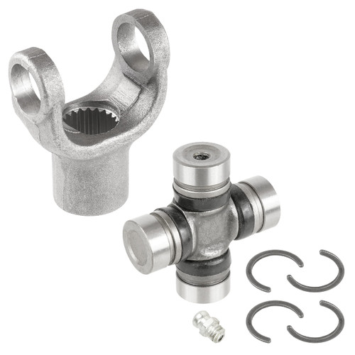 Caltric Rear Drive Shaft Yoke with U-joint Compatible with Yamaha Virago 500 XV500 XV 500 1983