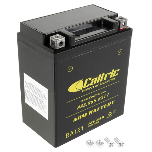 Caltric Agm Battery Compatible with Honda 300F Cb300F Cb-300F 2015 2016