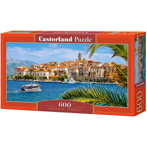 Castorland Puzzle 600 Pieces, Korcula, Croatia - ?-060238
