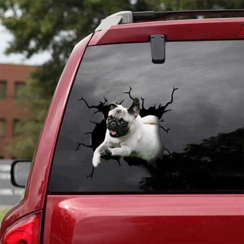 Poodle Car Decals, Dog Car Stickers Pack of 2 - Realistic Poodle Stickers for Car Windows, Walls Series 78 Size 10" x 10"