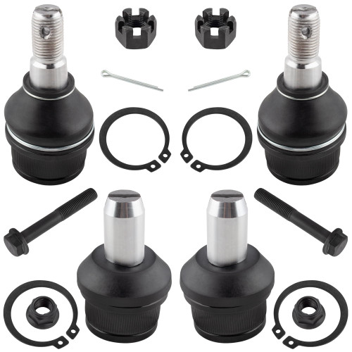 BOXI 4pcs Front Suspension Upper and Lower Ball Joint Kit Fit for Ford Bronco II 1989-1990/Explorer 1991-1994/Ranger 1989-1997/for Mazda B2300 B3000 B4000 1994-1997/Navajo 1992-1994 | K8560 K8561