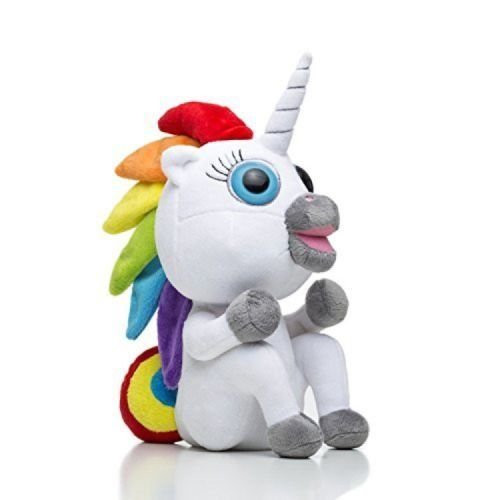 Dookie The Pooping Unicorn 7" Plush with Attached Rainbow Stool