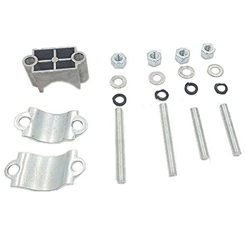 CDHPOWER Motor Mount Block and 8mm Studs Set for 66cc/80cc Gas Engine motr kit-Motorized Bike
