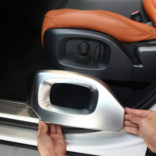 for Landrover Range Rover Vogue Autobiography Range Rover Sport 14-17 Car Matte Seat Side Frame Cover Trim Accessories for Landrover Range Rover Vogue Autobiography Range Rover Sport 14-17 Car Matte Seat Side Frame Cover Trim Accessories