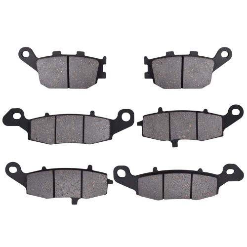 for Suzuki DL 1000 K/L V-Strom 2002 2003 2004 2005 2006 2007 2008 2009 2010 2011 2012 DL1000 Motorcycle Front Rear Brake Pads Organic Disc