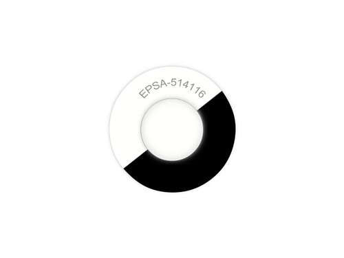 (100 Pack) Peel & Stick Oil Resistant Neoprene Rubber Washers - 1/2" OD x 1/4" ID x 1/16" Thickness