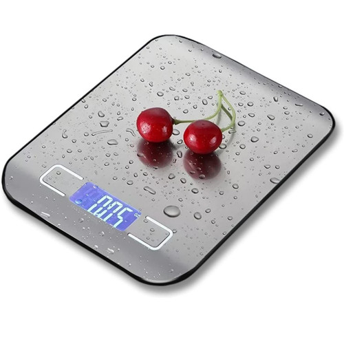 yuytin Food Kitchen Scale, Digital Grams and Ounces for Weight Loss, Baking, Cooking, Keto and Meal Prep, Medium, 304 Stainless Steel