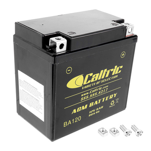 Caltric Agm Battery Compatible with Honda Trx450Er Trx-450Er 2006-2009 2012-2014