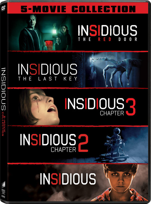 INSIDIOUS / INSIDIOUS: CHAPTER 2 / INSIDIOUS: CHAPTER 3 / INSIDIOUS: THE LAST KEY / INSIDIOUS: THE RED DOOR [DVD]