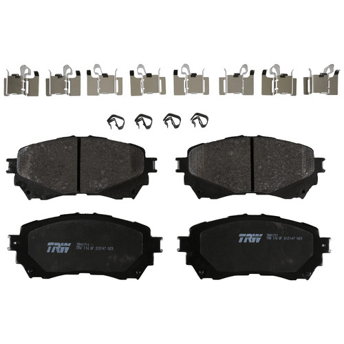 TRW Pro TRH1711 Disc Brake Pad Set For Mazda 6 2014-2020, Front