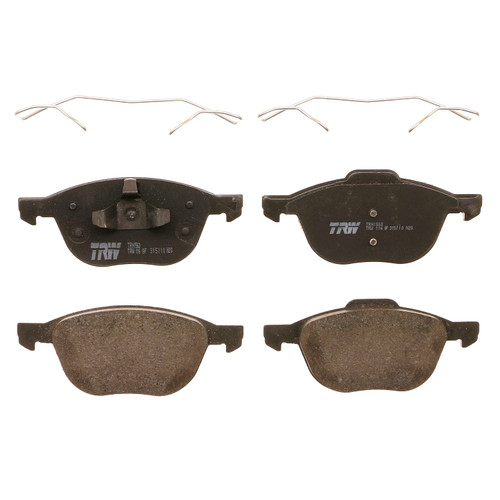 TRW Pro TRH1563 Disc Brake Pad Set For Ford Focus 2012-2018, Front, And Other Applications