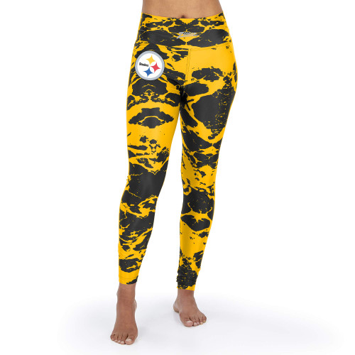 Officially Licensed Zubaz Women's NFL NFL Women's Lava Legging, Pittsburgh Steelers, Size Small Officially Licensed Zubaz Women's NFL NFL Women's Lava Legging, Pittsburgh Steelers, Size Small