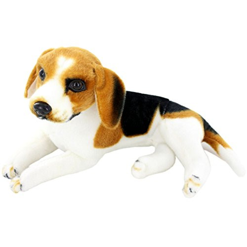 JESONN Realistic Stuffed Animals Dog Plush Toys Beagle,12" or 30CM,1PC JESONN Realistic Stuffed Animals Dog Plush Toys Beagle,12" or 30CM,1PC