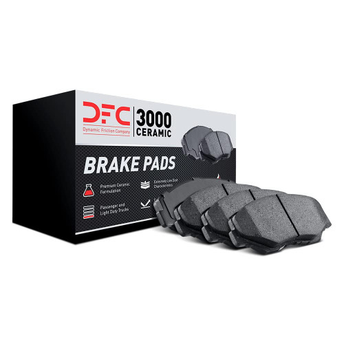 Dynamic Friction Company 3000 Ceramic Brake Pads 1310-0050-00-Front Set
