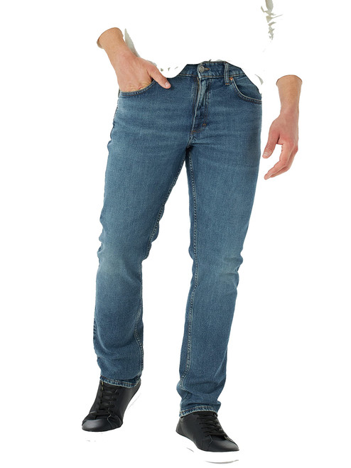 Lee Men's Legendary Regular Fit Tapered Leg Jean, Turnt Up, 32W x 29L