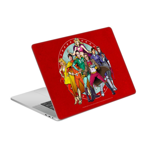 Head Case Designs Officially Licensed The Big Bang Theory Group Graphics Vinyl Sticker Skin Decal Cover Compatible with MacBook Pro 15.4" A1707/A1990