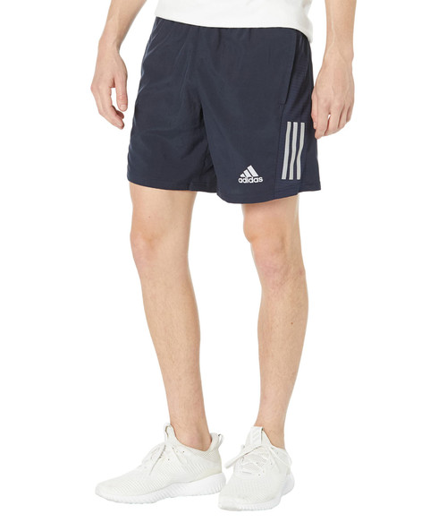 adidas Men's Standard Own The Run Shorts, Legend Ink/Reflective Silver, X-Large