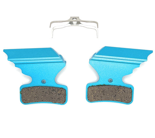 Bike Brake Pads Ceramic w/Cooling fins Will fit Shimano D02S, D03S, H03C,H03A, N04C, N03A, with Air Fins. The Bicycle Replacement Part for OEM Brakes for high Braking Power and Quiet Stops.