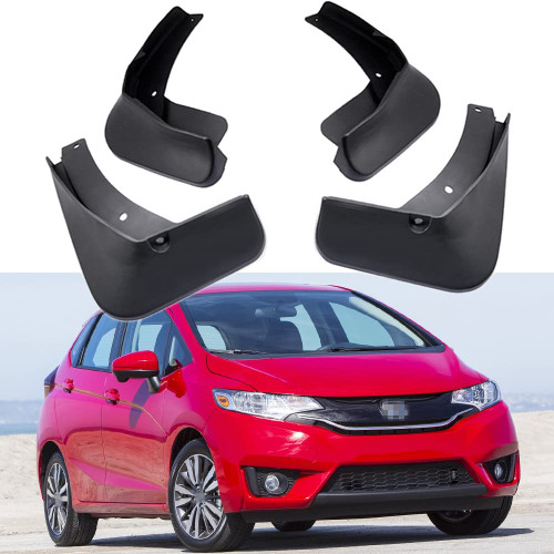 SPEEDLONG Car Mud Flaps Splash Guards Fender Mudguard Compatible with Honda Fit Hatchback 2015 2016 2017 2018