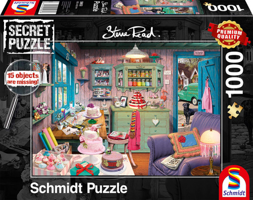 Schmidt Spiele 59653 Grandmother's House Secret Puzzle 1000 Pieces Schmidt Spiele 59653 Grandmother's House Secret Puzzle 1000 Pieces