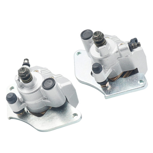 Triumilynn Front Brake Calipers for Honda Rancher 420 TRX420 2007-2015, Foreman 500 Rubicon 500 TRX500 Caliper with Pads 45150-HP5-601 45250-HP5-601