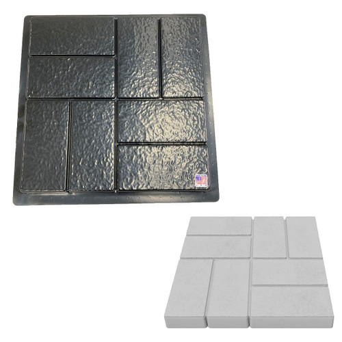 AUTUMN Made in USA Paver Maker for Concrete, DIY Stepping Stone Pavers, Concrete Mold for Path, Cement Mold, Paver Brick Mold, Garden Decor Mold, Pavers for Garden Walkway, Concrete Walkway Molds AUTUMN Made in USA Paver Maker for Concrete, DIY Stepping Stone Pavers, Concrete Mold for Path, Cement Mold, Paver Brick Mold, Garden Decor Mold, Pavers for Garden Walkway, Concrete Walkway Molds
