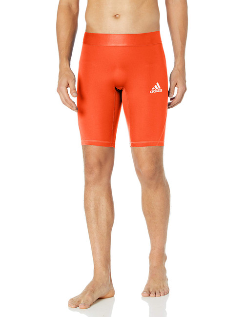 adidas Training Alphaskin Sport Short Tights, Collegiate Orange, XX-Large-Long