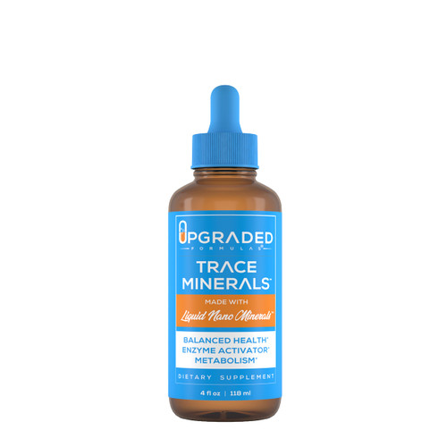 Upgraded Formulas Trace Minerals with Liquid Nano Minerals - Balanced Health, Enzyme Activator and Metabolism - Paleo, Vegan (4 Fluid Ounces)