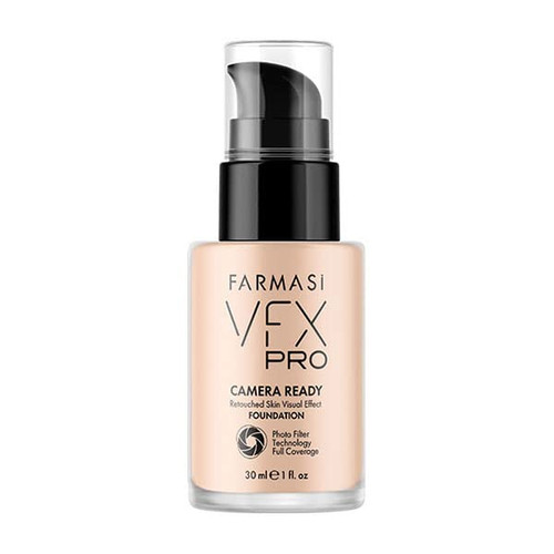 VFX Pro Camera Ready Foundation (04 Biscuit), 1 Fluid Ounce