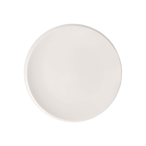 Villeroy & Boch - NewMoon breakfast plate, modern plate for breakfast, brunch, cakes or desserts, made from premium porcelain, dishwasher safe, white, 24X24X2CM Villeroy & Boch - NewMoon breakfast plate, modern plate for breakfast, brunch, cakes or desserts, made from premium porcelain, dishwasher safe, white, 24X24X2CM