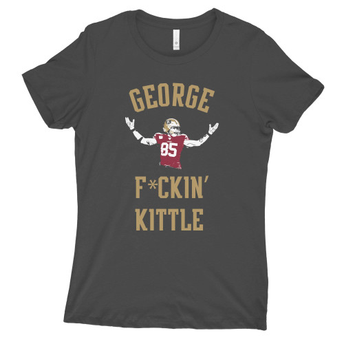 George Kittle Shirt Women Kittle Womens Shirt Heavy Metal