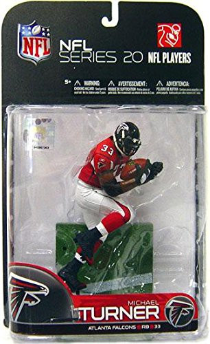 Mcfarlane Toys Action Figure - NFL Sports Picks 2009 Series 20 - Michael Turner (Red Jersey) by Unknown