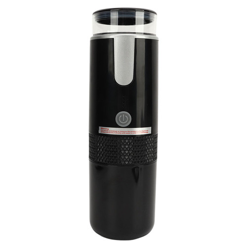 Pyhodi Electric Coffee Machine, Auto Portable Espresso Machine Rechargeable Manually Operated Fast Brewing Coffee Maker with 1200mAh Battery, Compatible with Capsule & Ground Coffee