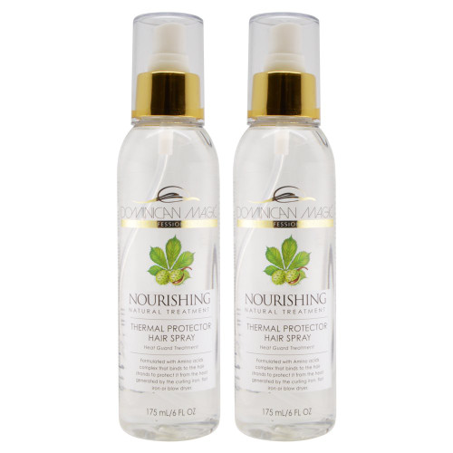 Dominican Nourishing Magic Thermal Protector Hair Spray 6oz "Pack of 2" by Dominican Magic