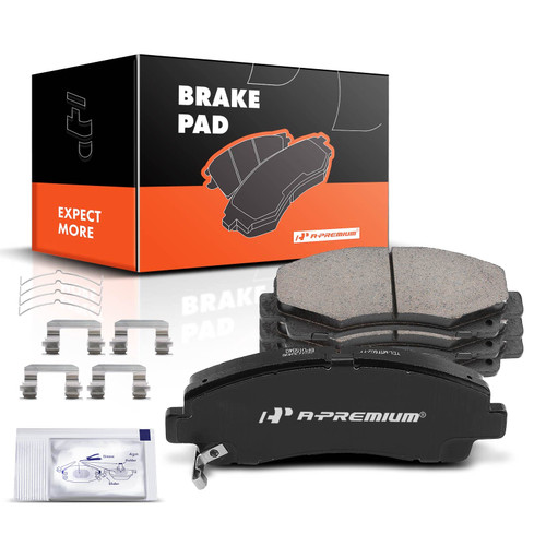 A-Premium Front Ceramic Disc Brake Pads Set Compatible with Honda Ridgeline 2012-2014 & Acura TLX 2015-2020 4-PC Set
