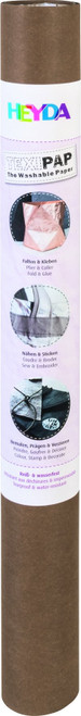 HEYDA TEXIPAP Washpaper Paper, 50 x 110 x 0,5 cm, Brown